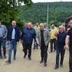 Министар грађевинарства, саобраћаја и инфраструктуре Горан Весић обишао поплављена подручја