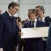 Премијер Србије Александар Вучић у посети фабрици Јела у Јагодини