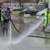У Јагодини  још  једном спроведена дезинфекција улица и јавних површина
