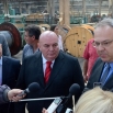 Министар привреде Жељко Сертић посетио данас Фабрику каблова у Јагодини