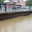 У Јагодини река  Лугомир пробила брану, водостај Белице у даљем порасту
