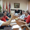 Председник Скупштине града Јагодина Драган Марковић Палма примио представнике Штрајкачког одбора и  синдиката Јагодинске пиваре
