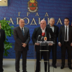 У Јагодини разговарали министар просвете и науке Србије Младен Шарчевић и председник Скупштине града Јагодине Драган Марковић Палма 